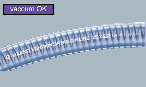 HAKKO E-SP (HAKKO SPRING) ท่อขนาดเล็ก ท่อใช้ดูดได้ ทนน้ำมันได้ดี ทนเคมี ป้องกันไฟฟ้าสถิตย์ 0 กก.