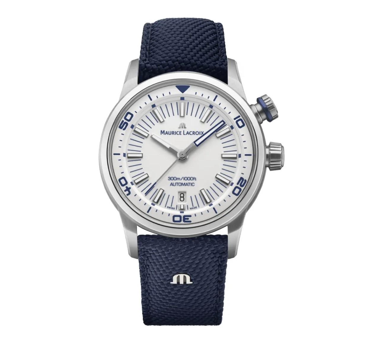 (ประกันศูนย์ไทย) MAURICE LACROIX PONTOS S Diver 42mm White Dial