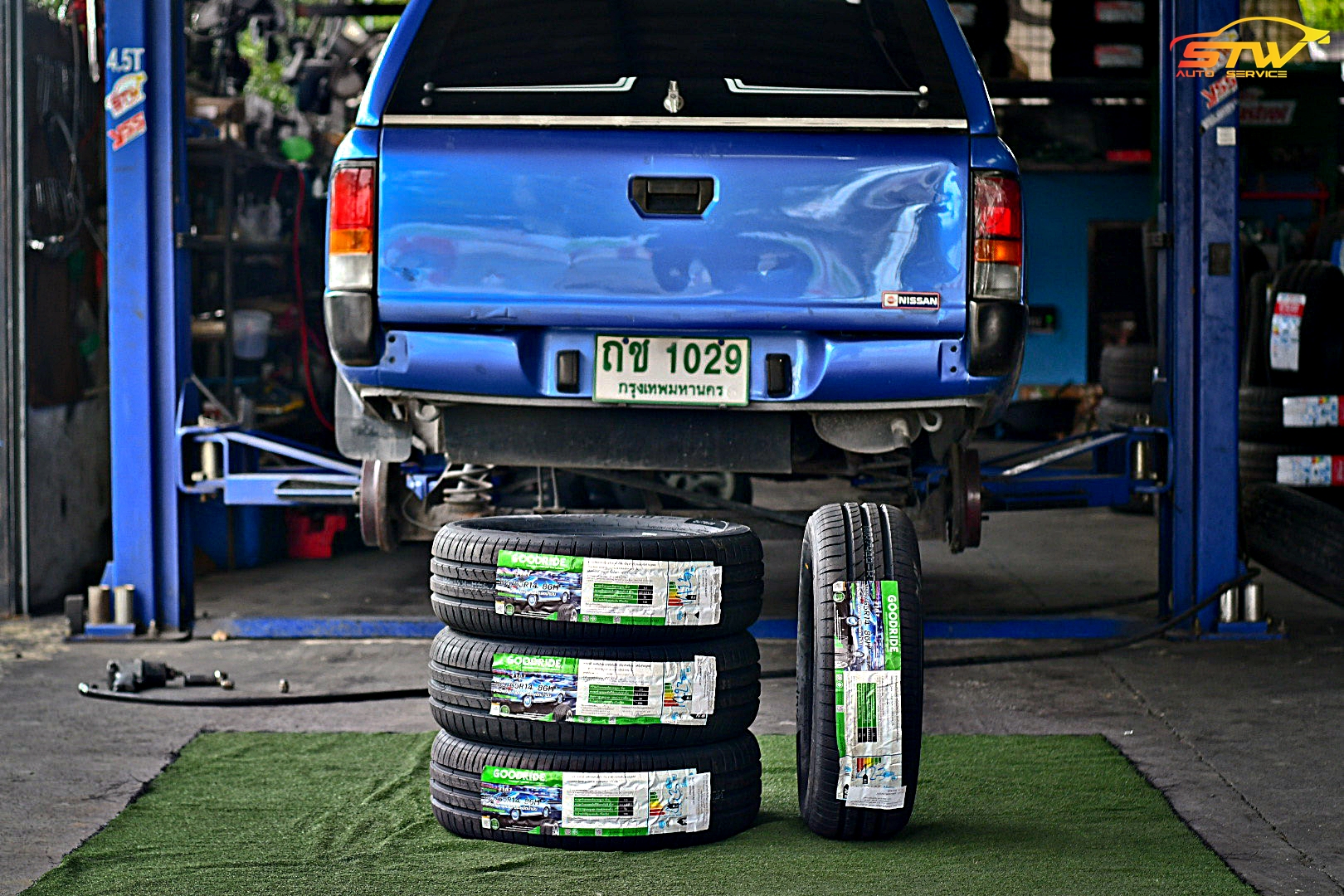 ยาง GOODRIDE ZuperEco Z-107 185/65R14 86H ติดตั้งใส่ NISSAN NV