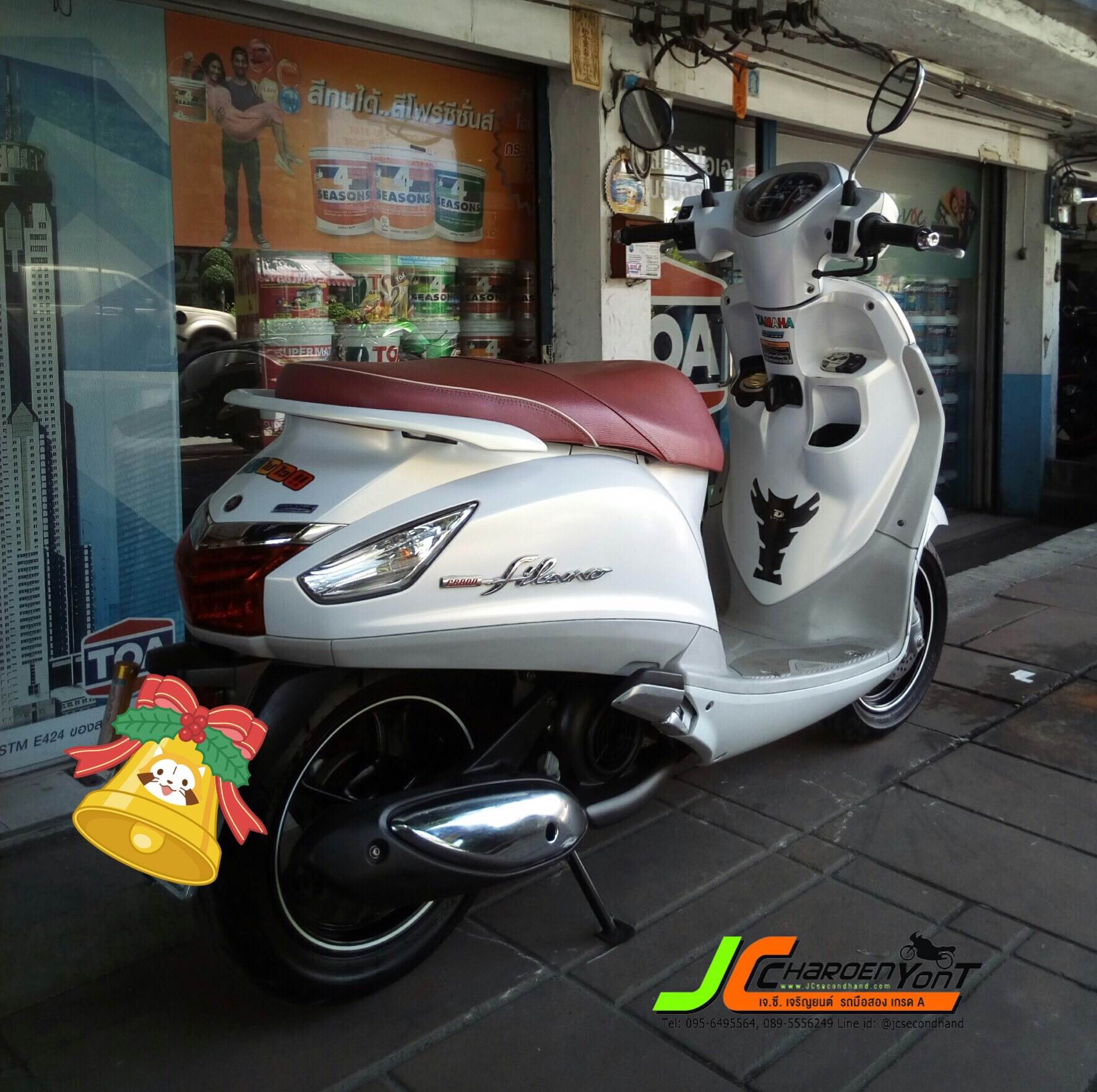 "ใครหารุ่นนี้อยู่ รีบมาจับจองกันได้เลย" Yamaha GRAND FILANO Classico ตัว2016แท้ รถบ้านมือเดียวสภาพเดิมสวย เครื่องดีโคตรเดิมห้องเครื่องใสปิ้ง ปล่อยมือสบาย