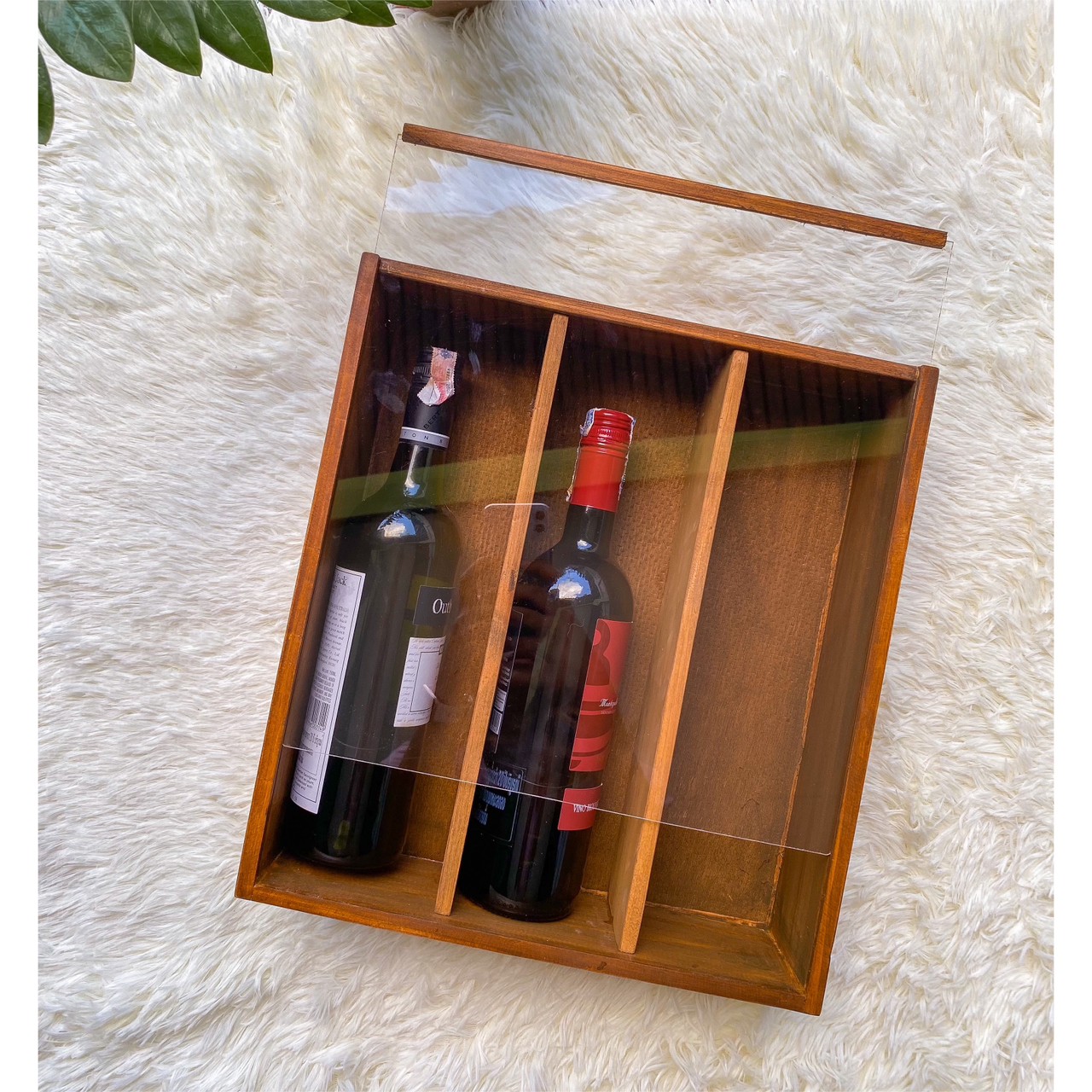 กล่องไวน์ 3 ขวด (Three Bottles Wine Box)