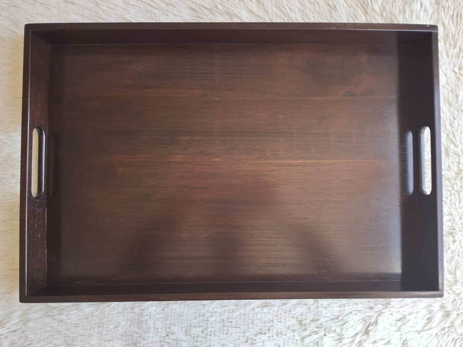 ถาดไม้ยางพารา