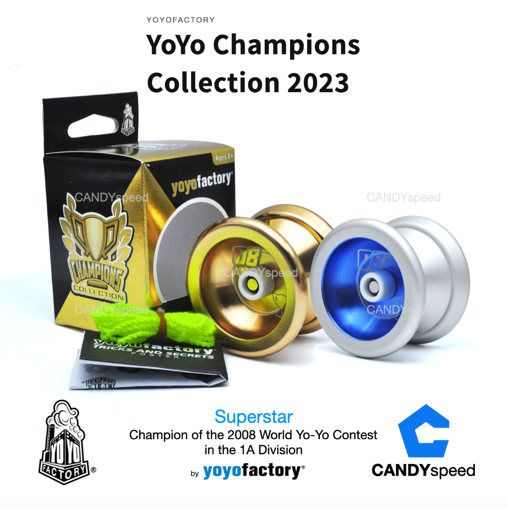 yoyo โยโย่ yoyofactory Champions Collection 2023 | by CANDYspeed