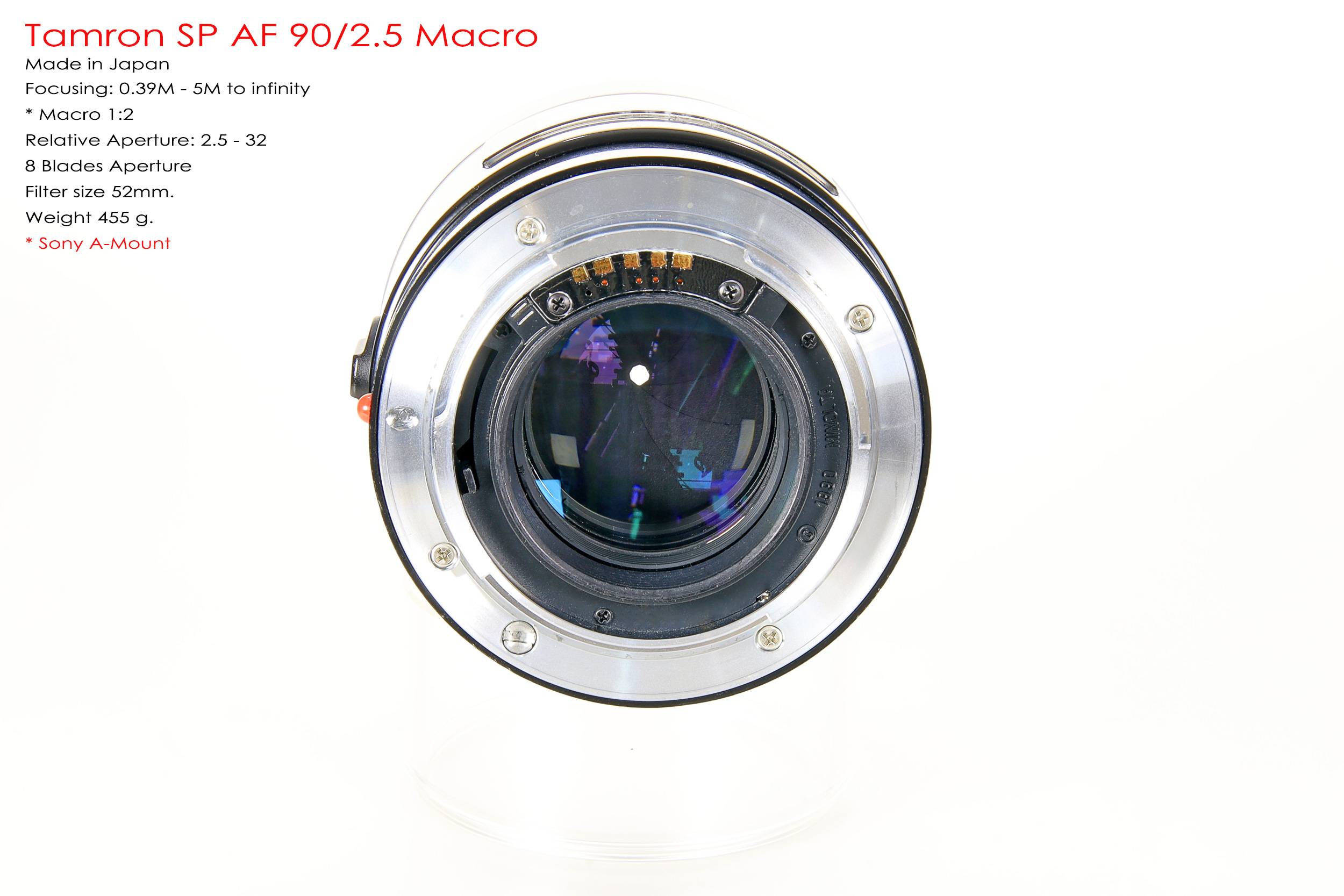 Tamron SP AF 90/2.5 Macro *Sony A-Mount