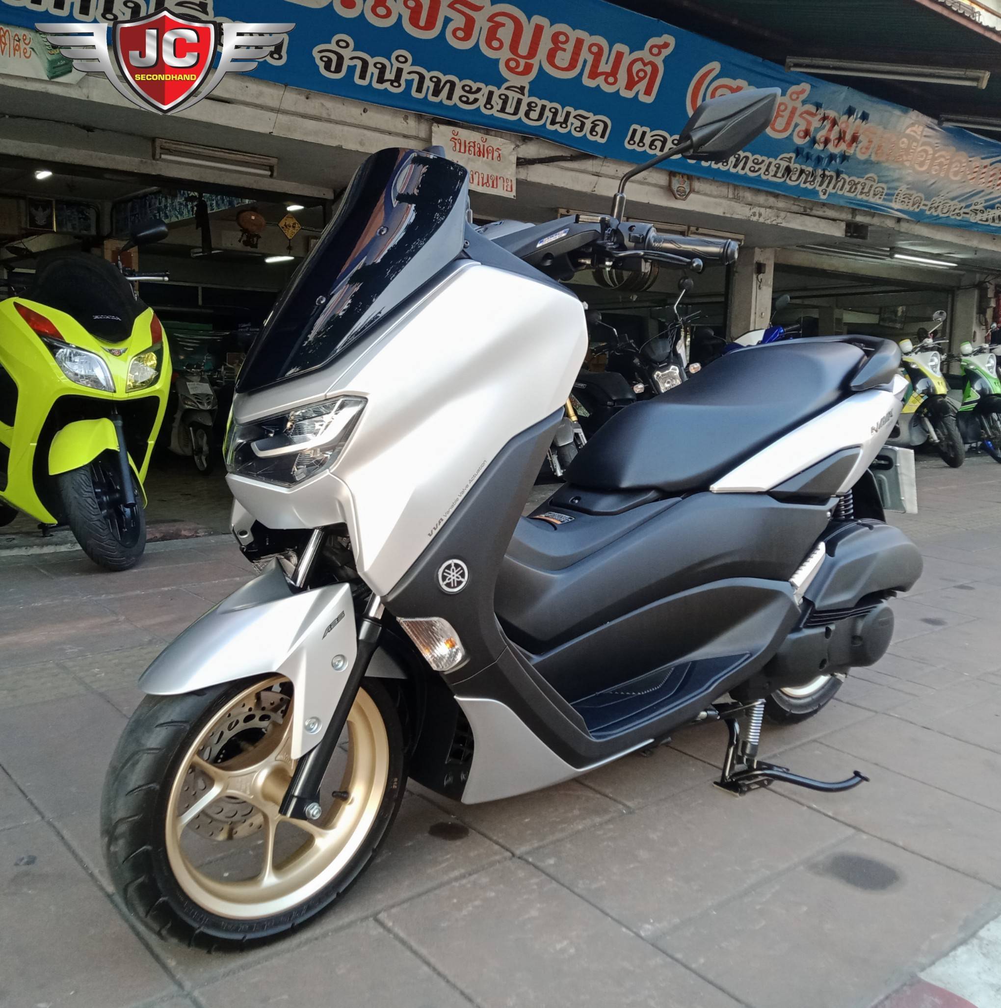🥰นางฟ้ามาเยือน🥰 จ้า AII NEW YAMAHA N-MAX 155 รถเดือนกว่าๆ ไมล์(1)พันโล!! แฝดป้ายแดง นะค่ะ ไม่ต้องบรรยายเยอะ ระบบครบวงจร