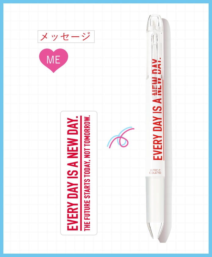 ปลอกปากกา Pilot Hi-Tec-C Coleto ใส่หมึกได้ 4 ไส้ แบบ ViVi Magazine (Japan Limited) มี 3 แบบให้เลือก