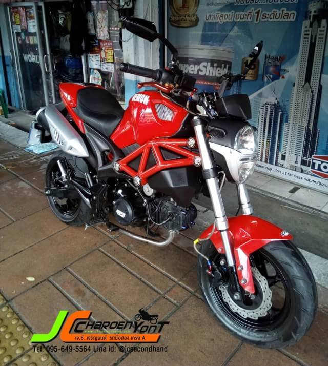GPX DEMON 125 จดทะเบียนกลางปี 59 รถเพิ่งออกมา 6 เดือนเท่านั้น เครื่องดีเดิมๆ เงียบๆเลย วิ่งมา9พันโลแท้ ขับขี่นิ่ม อัตราเร่งดี ชุดสีสวยแท้ทั้งคัน
