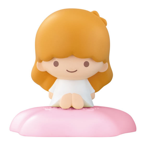 Capchara Sanrio Characters 8 เป็นโมเดลแบบตั้งได้ ตัวใหญ่ประมาณ 8 ซม. มี 5 แบบให้เลือก