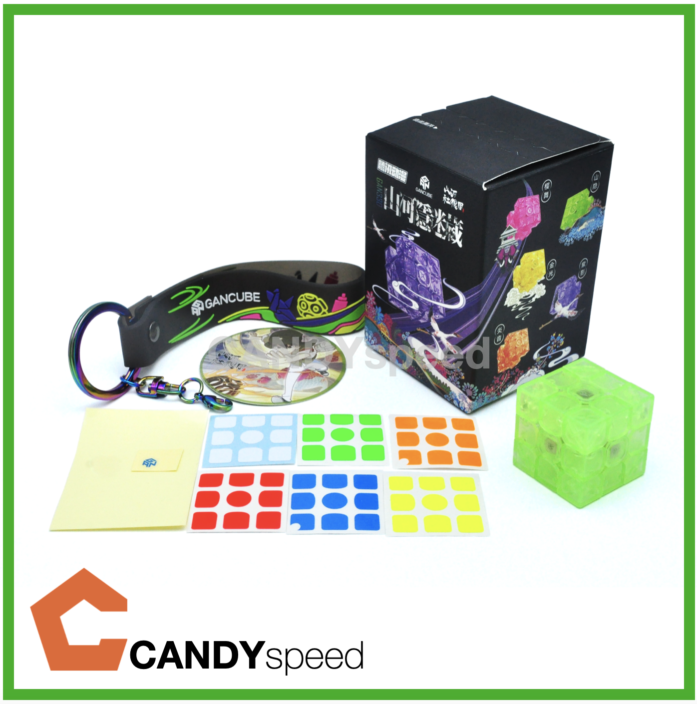 Rubik Cube รูบิค GAN330 X ShanHeSheJiTu | by CANDYspeed