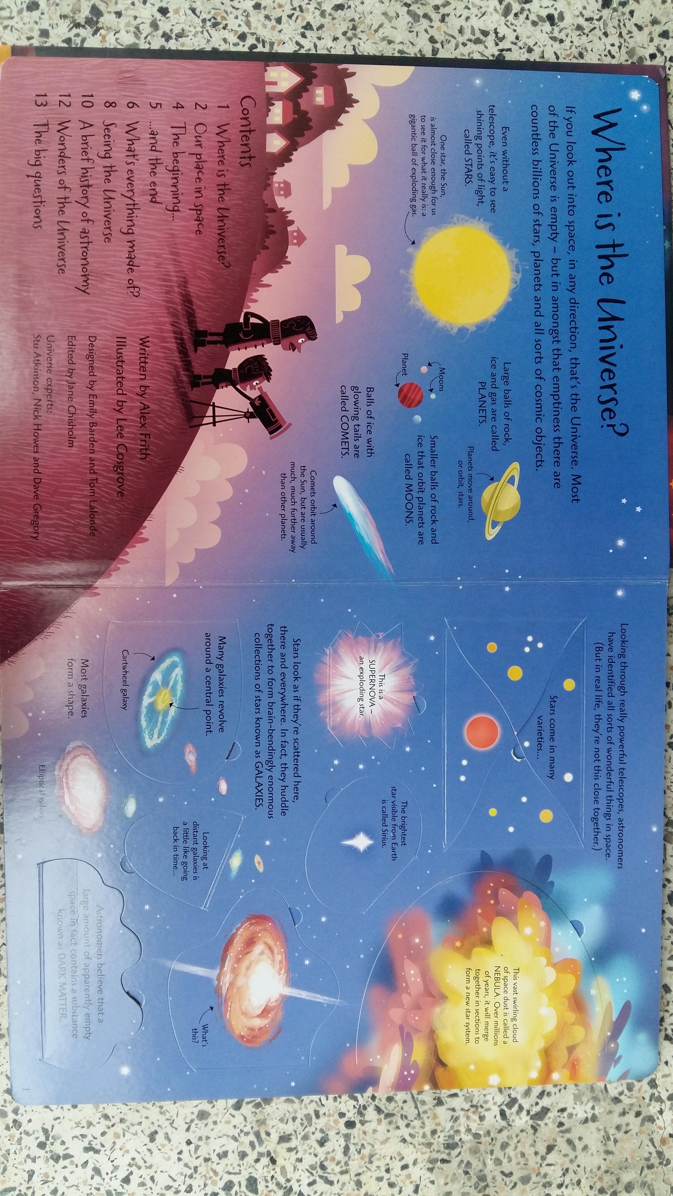 Seeinside the universe / Alex Frith and LeeCosgrove