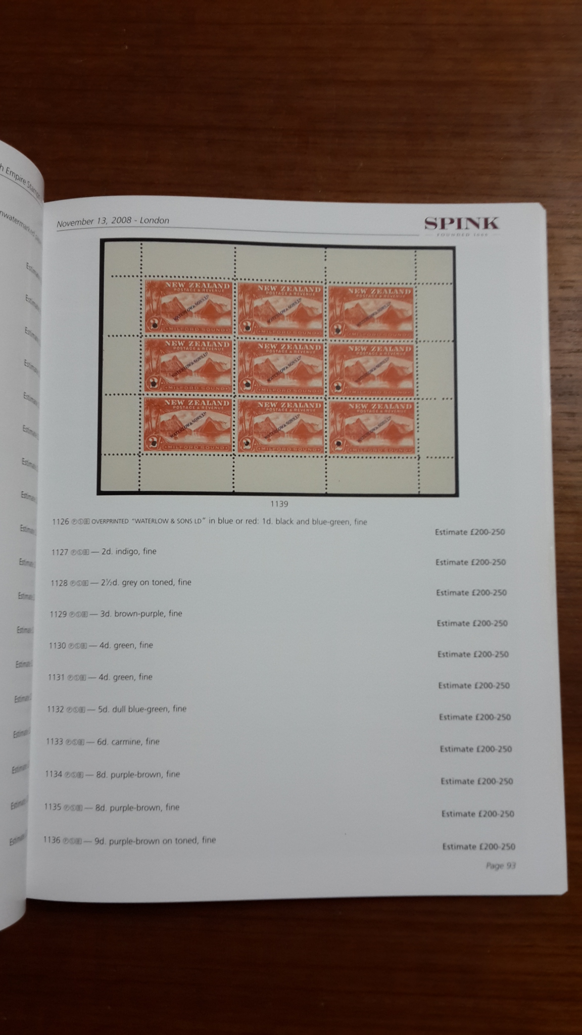 SPINK LONDON : British Empire Stamps and Covers