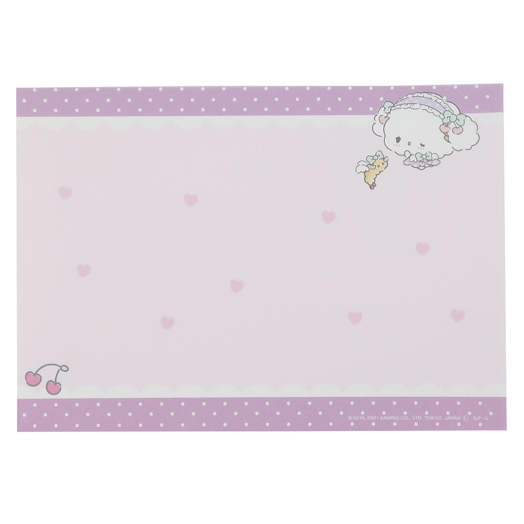 สมุดฉีก A6 แบบ Cogimyun ลาย Cherry สีม่วง ขนาด 10.3 x 14.5 x 1.1 ซม. มี 4 ลาย รวม 100 แผ่น