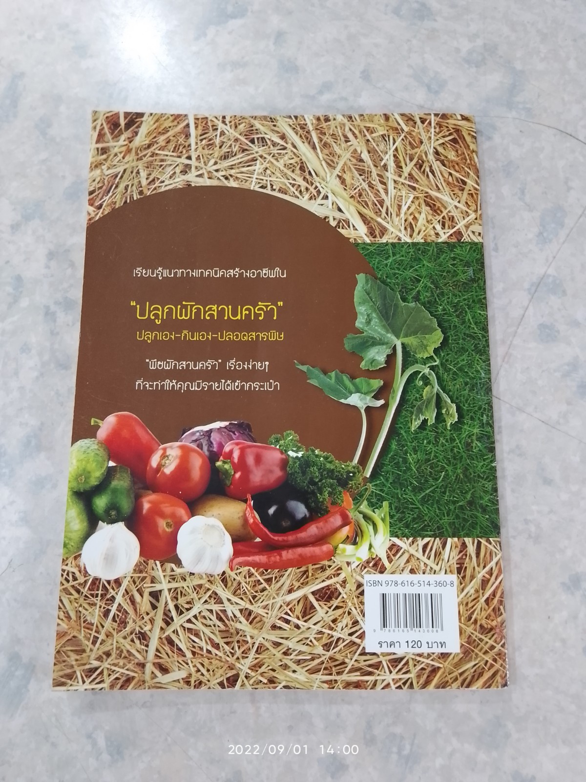 ปลูกผักสวนครัว ปลูกเอง-กินเอง-ปลอดสารพิษ / วารินี ธรรมชาติไพศาล