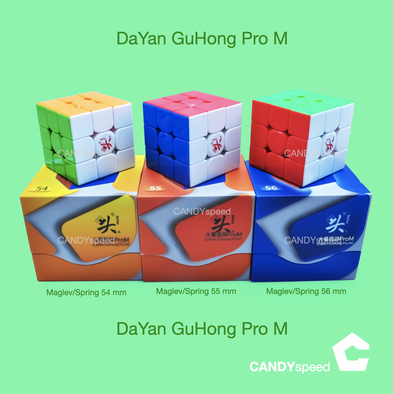 รูบิค Dayan GuHong Pro M 3x3 Cube มีแม่เหล็ก | by CANDYspeed