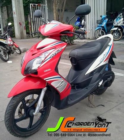 Yamaha Mio115 ปี 52 รถสภาพดี ชุดสีสด สวย ชุดสีเดิม แท้ทั้งคัน มีรอยบ้างเล็กน้อย ตามการใช้งาน เครื่องเดิมดี