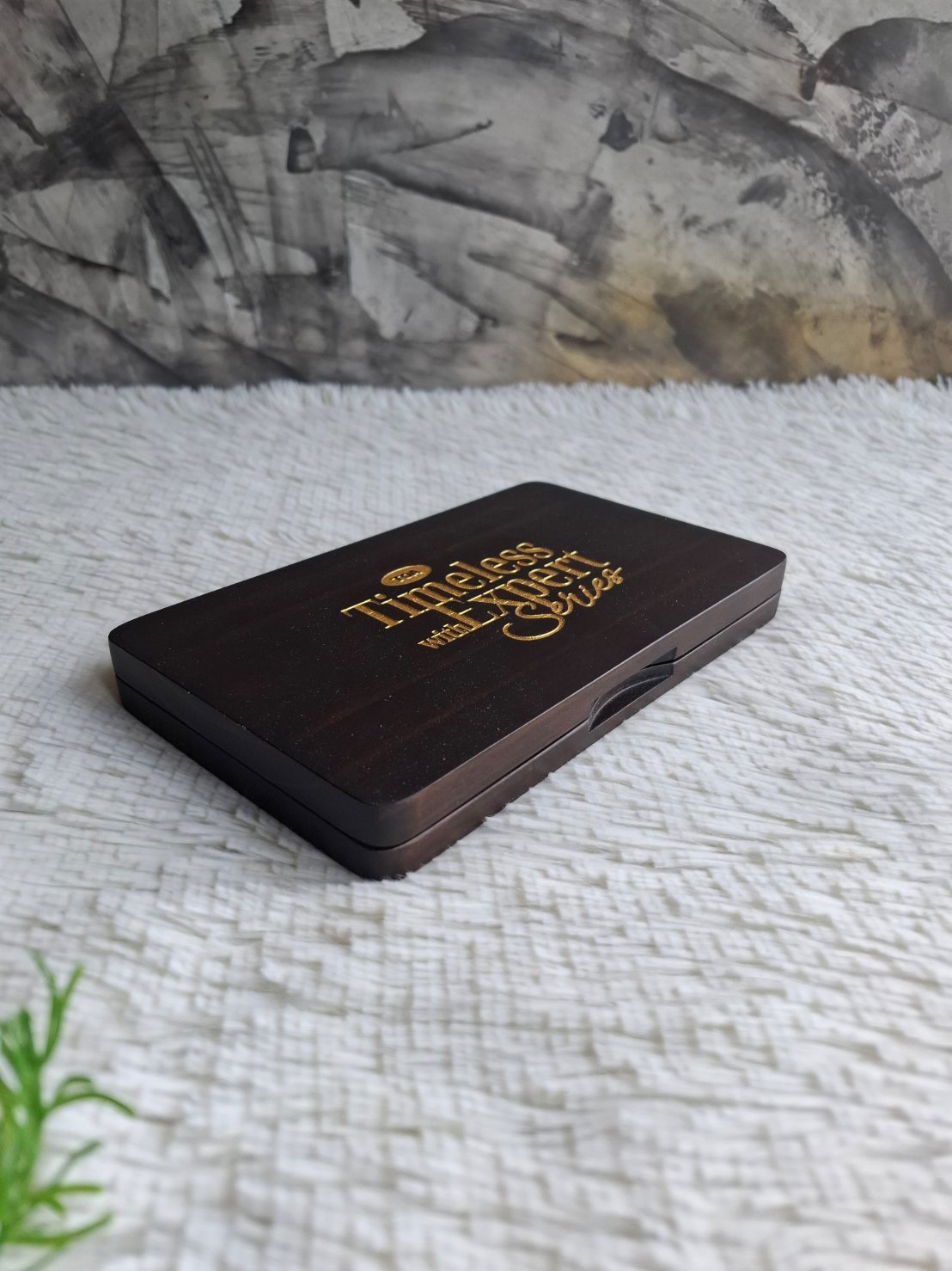 กล่องไม้ใส่ดินสอสี