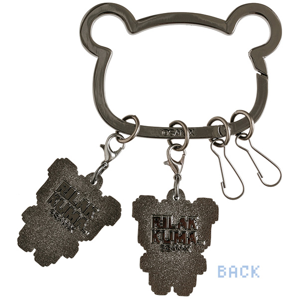 พวงกุญแจ Rilakkuma Gaming Collection Metal Carabiner ขนาด 14 x 7.5 ซม. ทำจากโลหะ มีห่วงไว้ห้อยได้ 2 ห่วง มี 2 แบบให้เลือก