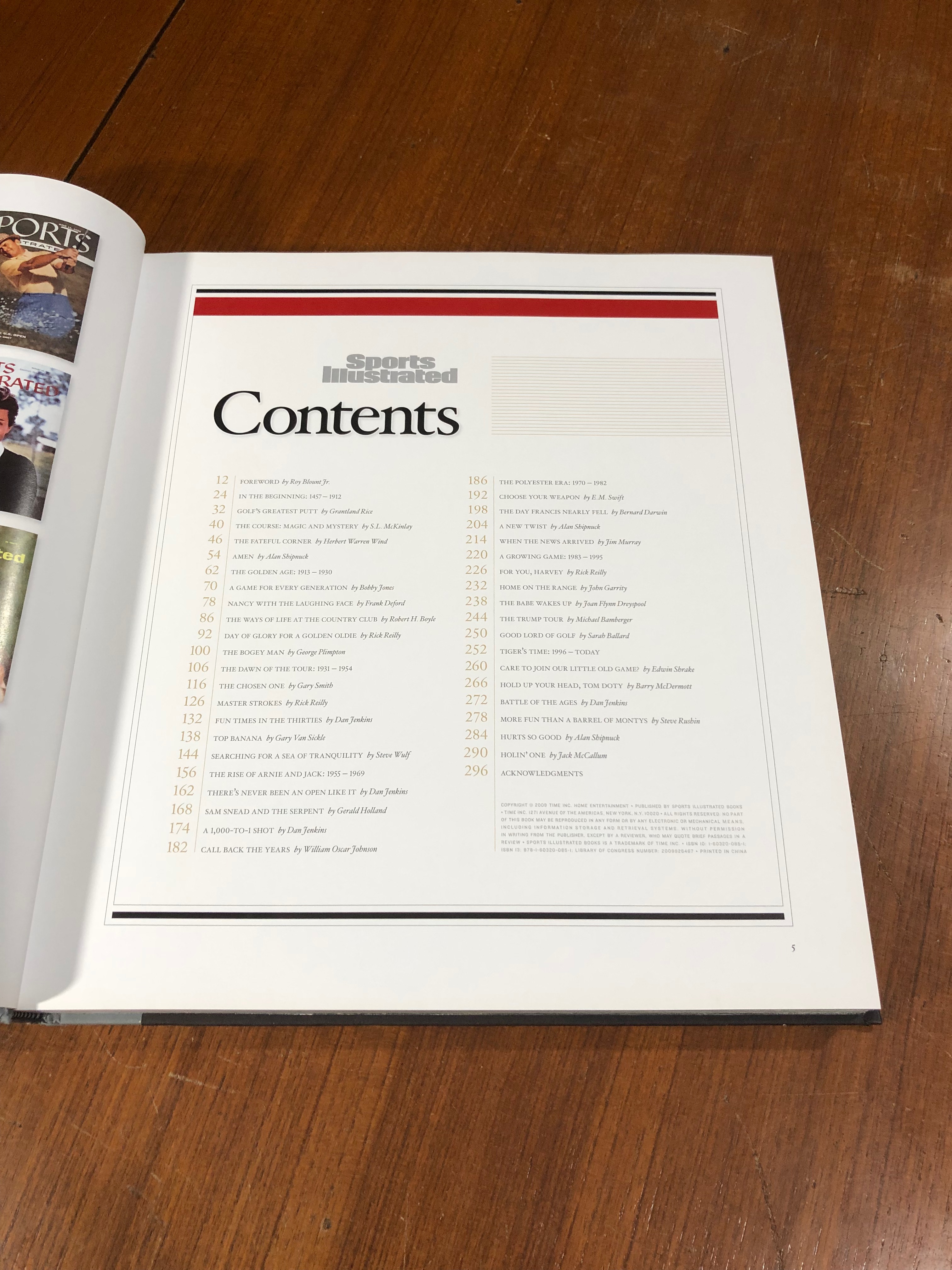 Sports Illustrated The Golf Book 2009