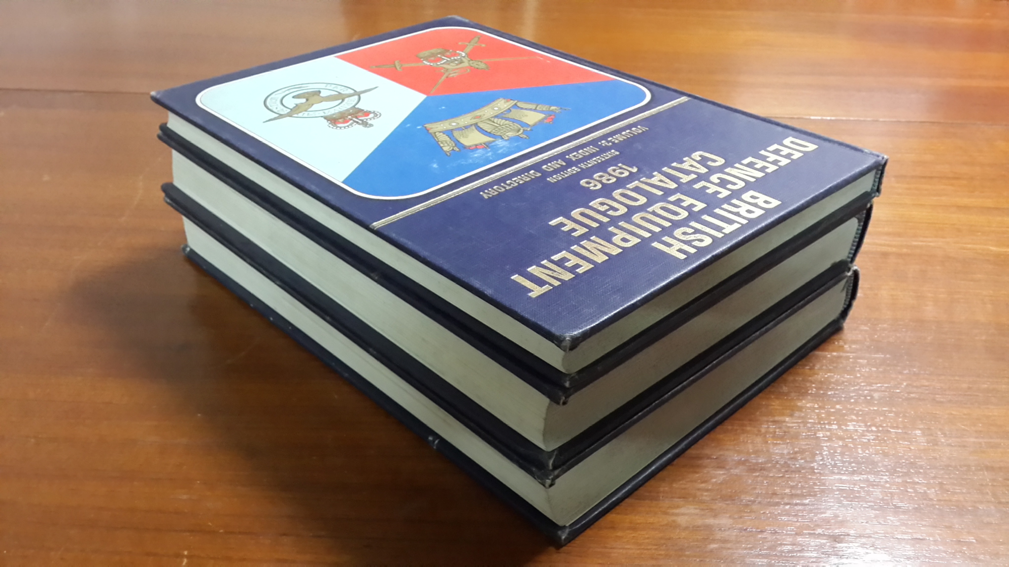 BRITISH DEFENCE EQUIPMENT CATALOGUE 1986 SIXTEENTH EDITION : VOLUME 1-2-3