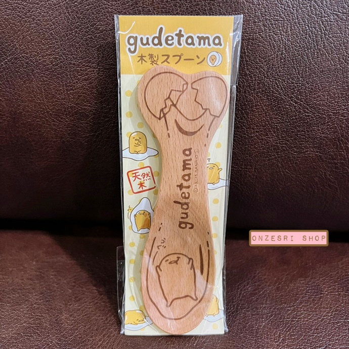 ช้อนไม้ Sanrio สไตล์ Zakka ของแท้จากญี่ปุ่น ยาวประมาณ 11 ซม. มีหลายแบบให้เลือก