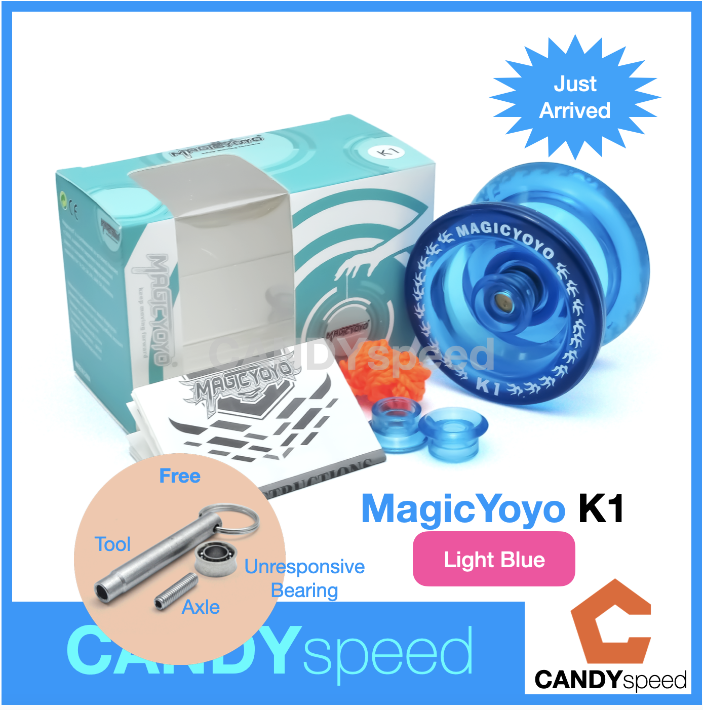 *แถมลูกปืน Unresponsive* Yoyo โยโย่ MagicYoyo K1 | by CANDYspeed