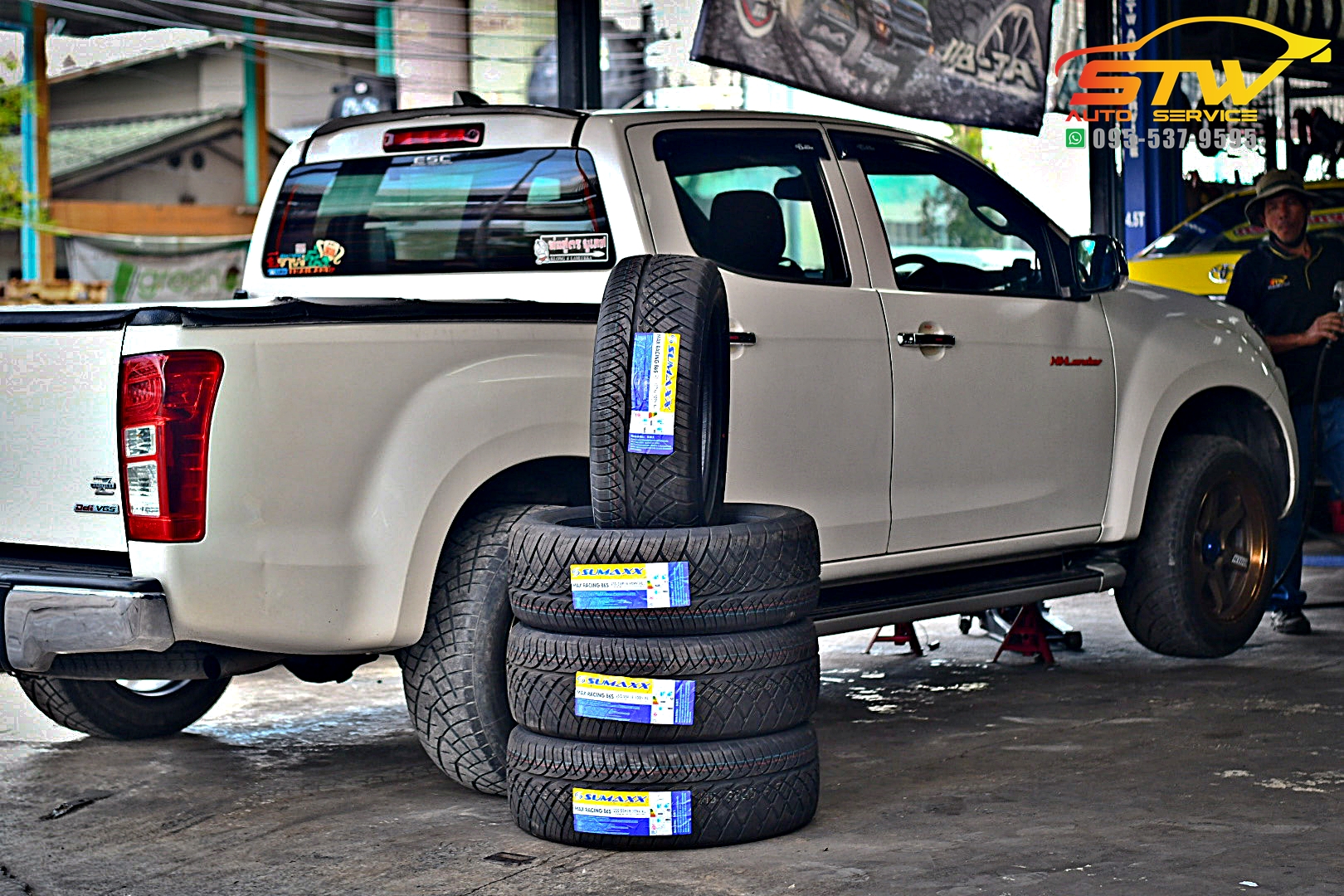 ยางใหม่ SUMAXX MAX RACING 86S 255/55R18 109V