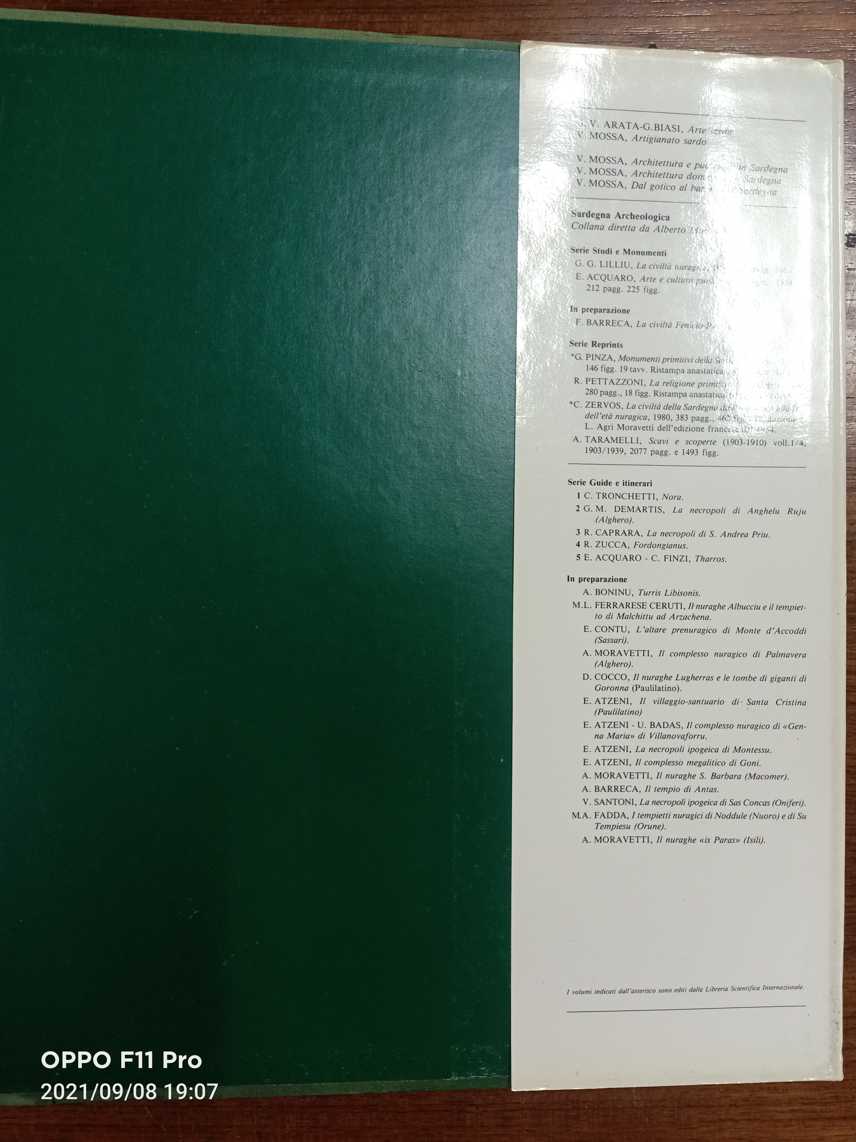 ORISTANO eil suo volto(หนังสือเล่มนี้สภาพไม่สมบรูณ์ด้านปกในตามรูปที่ถ่าย) / VICO MOSSA GIUSEPPE PAU