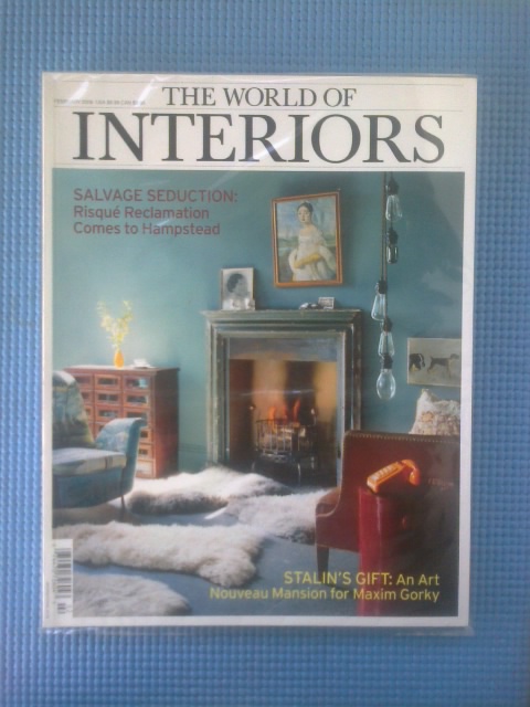 THE WORLD OF INTERIORS : FEBRUARY 2009