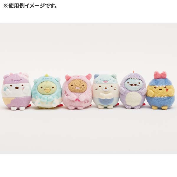 ตุ๊กตา Sumikko Gurashi Welcome to the Night Park ไซส์ SS แบบทงคัตสึใส่ชุดสัตว์ประหลาด ขนาด 6.5 x 5 x 4 ซม.