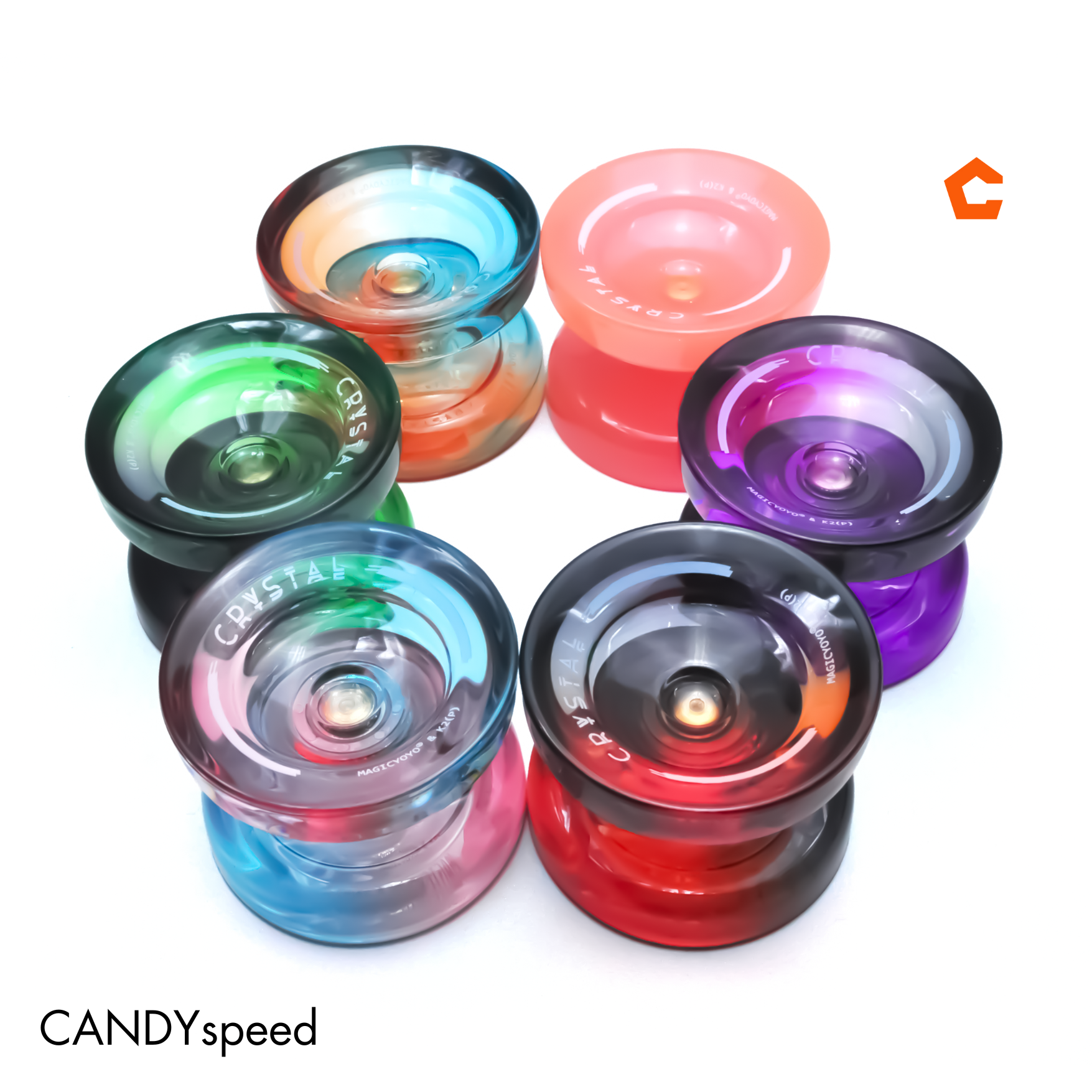Yoyo โยโย่ MagicYoyo K2 | Magic Yoyo K2(p) CRYSTAL | by CANDYspeed