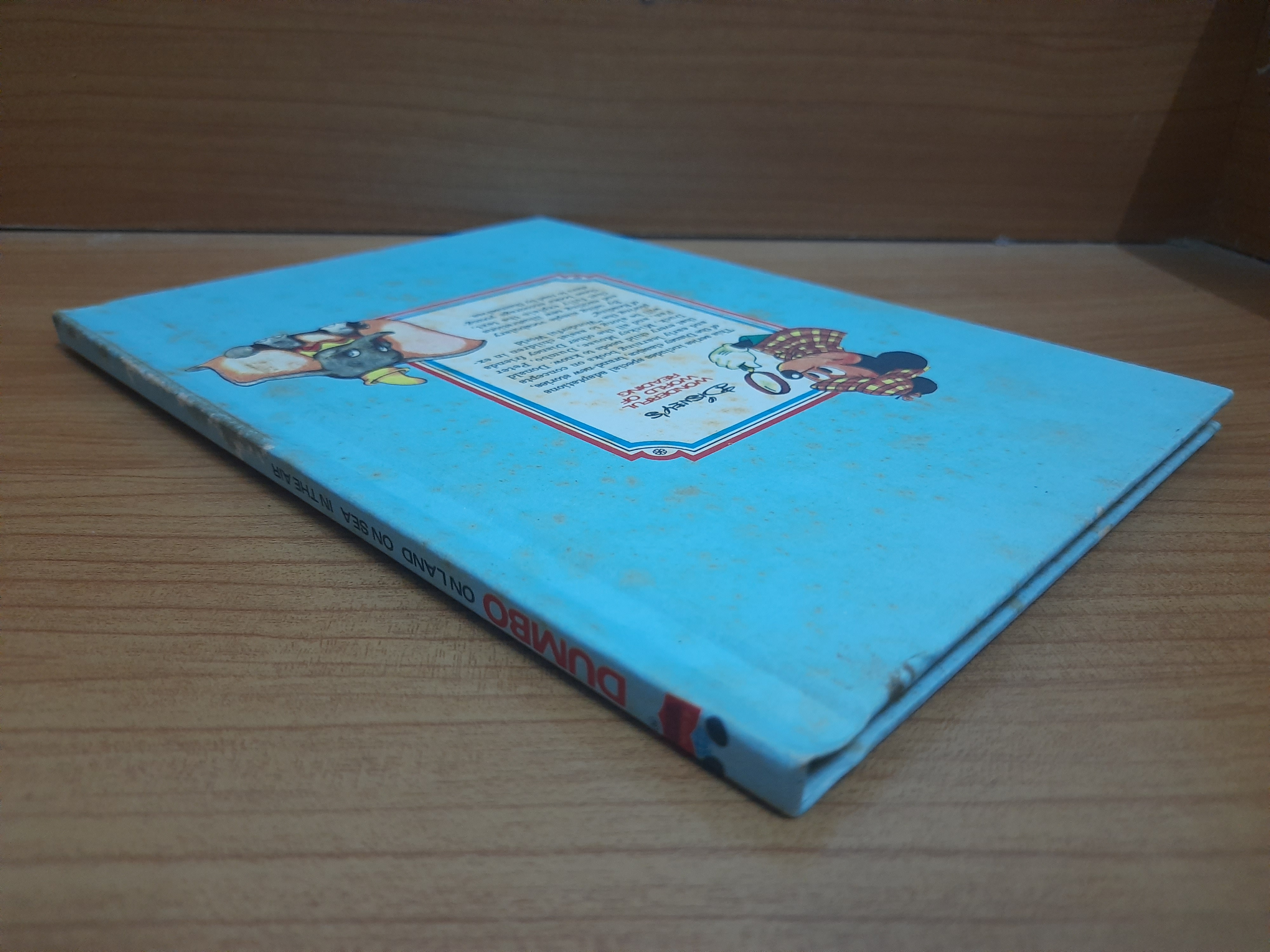 WALT DISNEY : DUMBO on Land on Sea in the Air