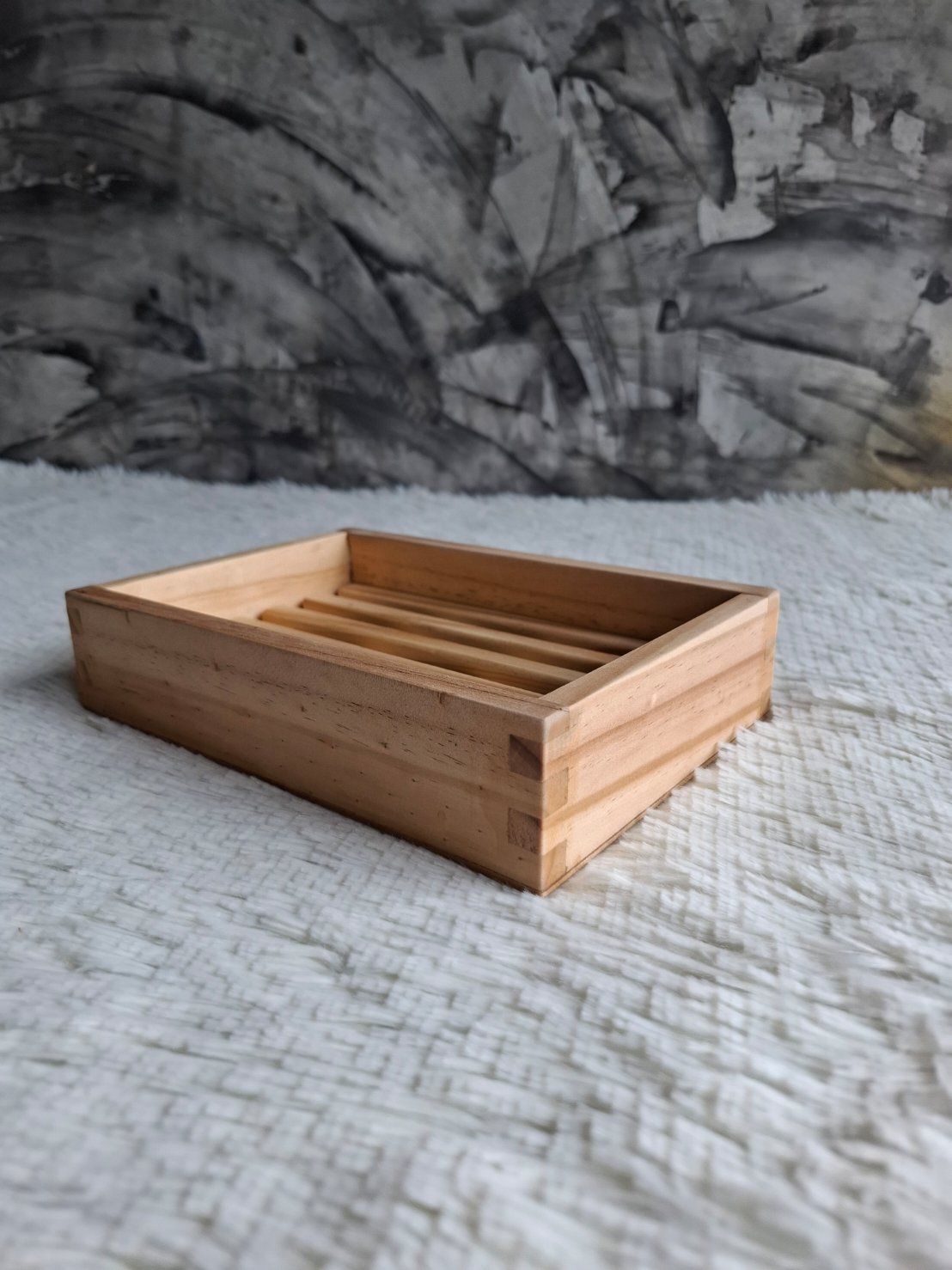 ถาดไม้ใส่เนื้อ