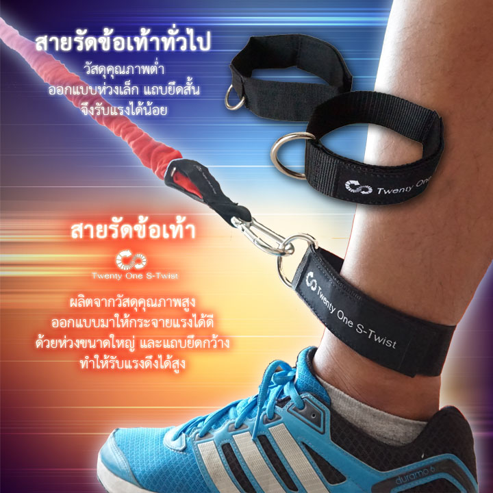 สายรัดข้อเท้า Twenty One S-twist