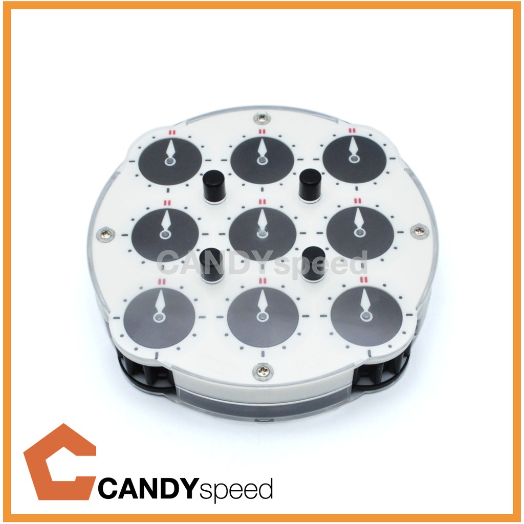 QiYi Magnetic Clock รูบิคนาฬิกา Rubik Clock มีแม่เหล็ก มาใหม่ | QiYi Clock M | By CANDYspeed