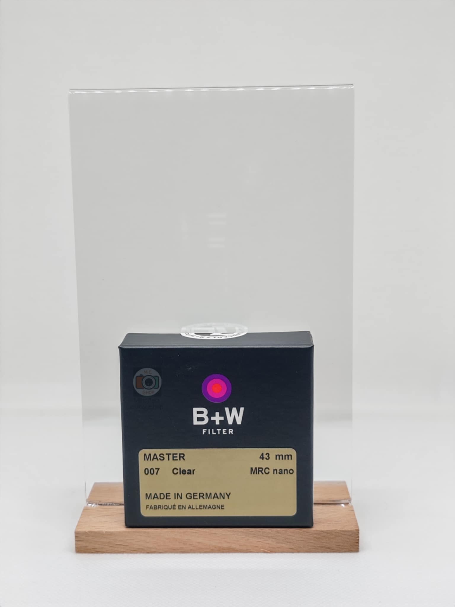 FILTER B+W MASTER MRC NANO CLEAR 007 43mm ของแท้ 100% ส่งฟรี