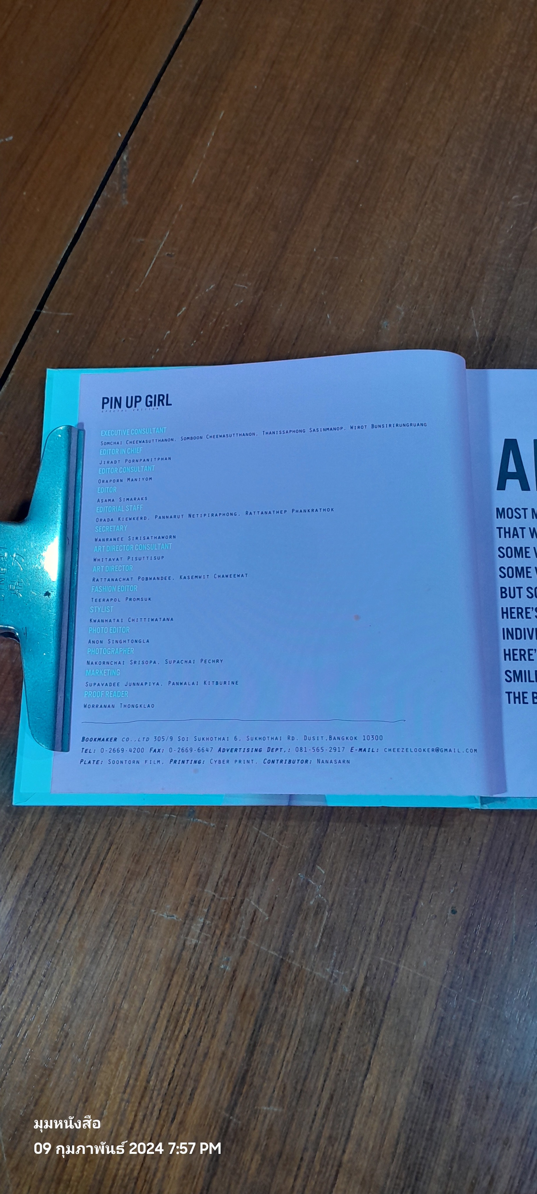 LOOKER : PIN UP GIRL PHOTO BOOK