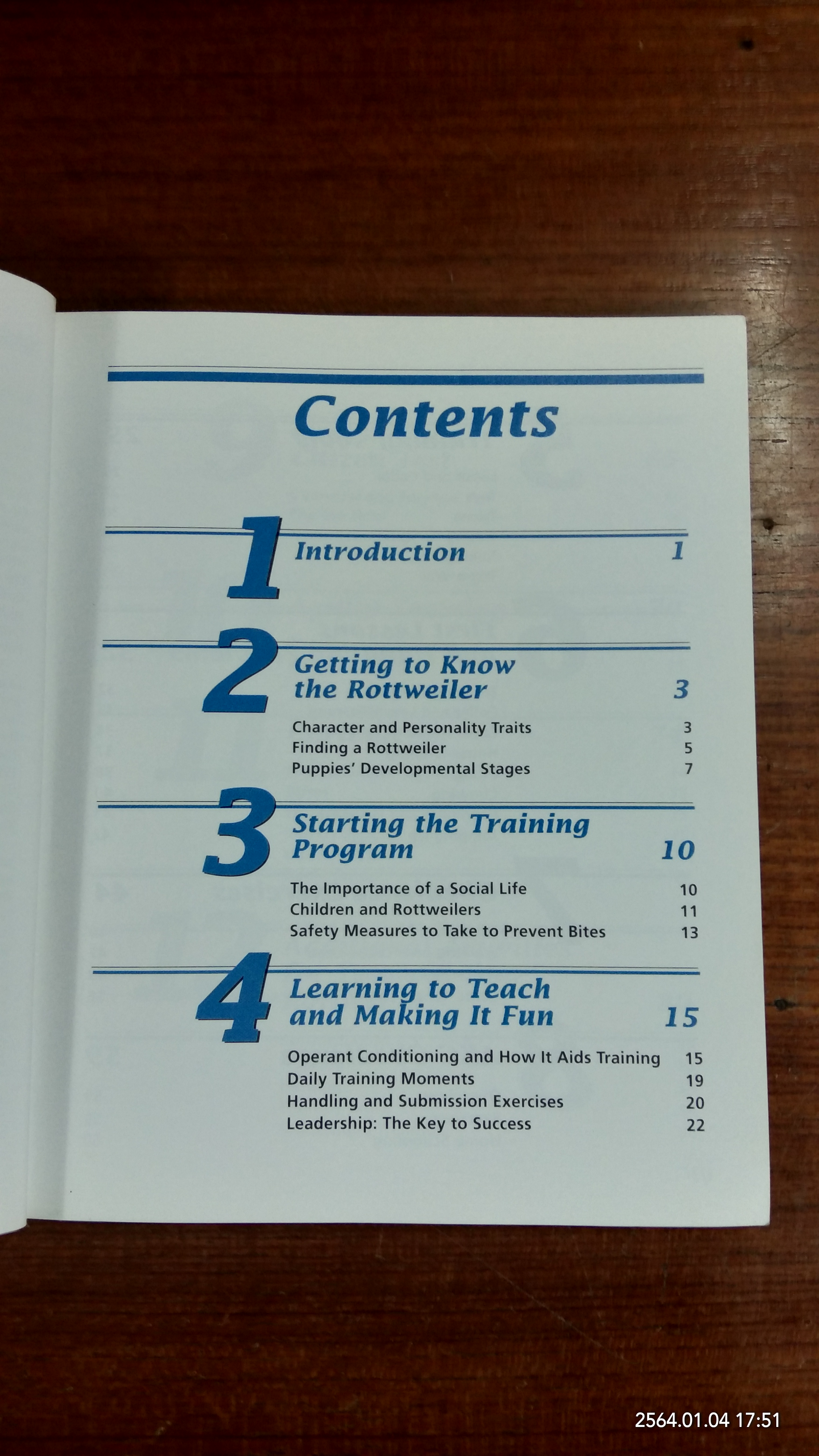 TRAINING YOUR Rottweiler