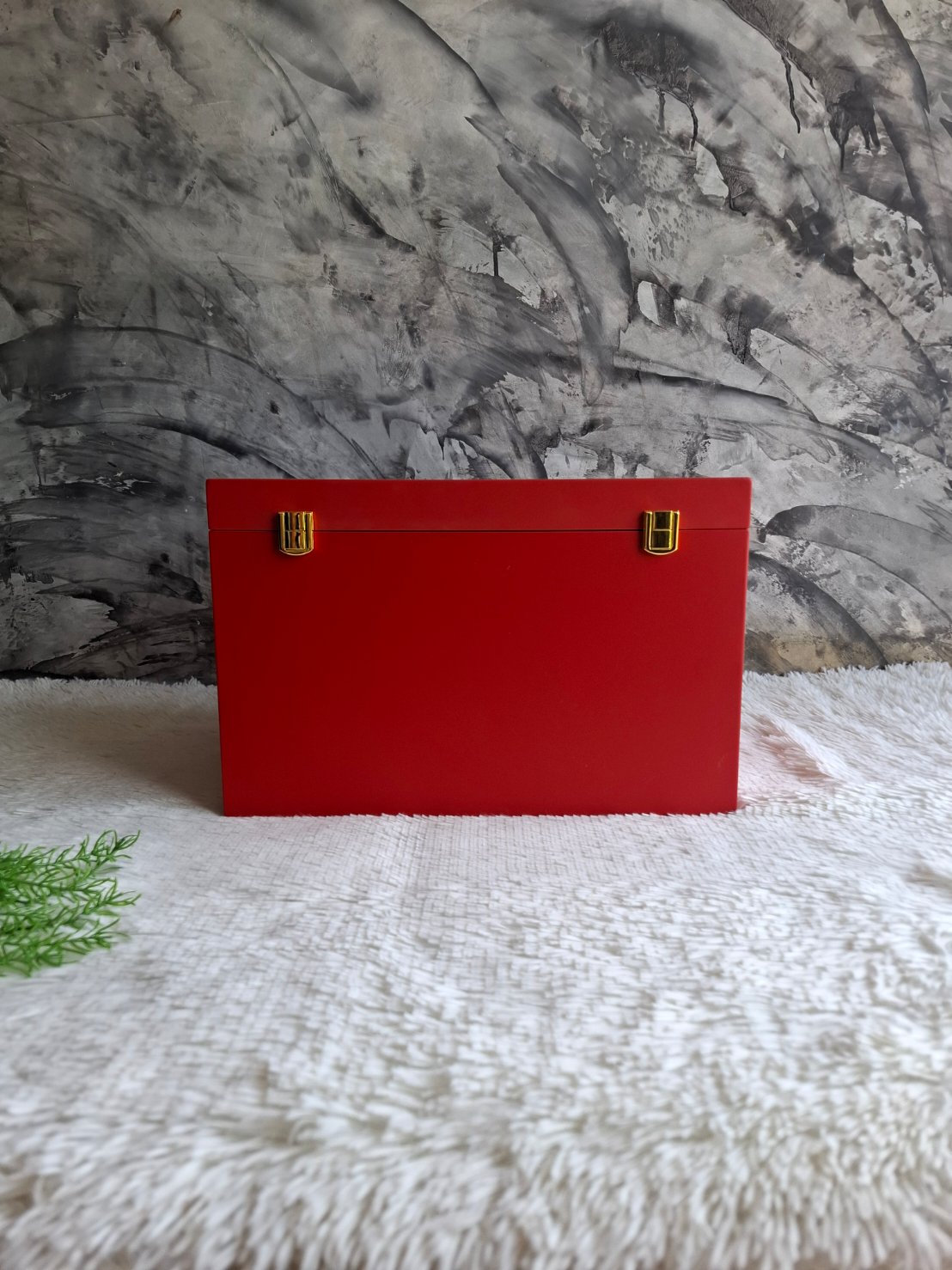 กล่องไม้เก็บของ