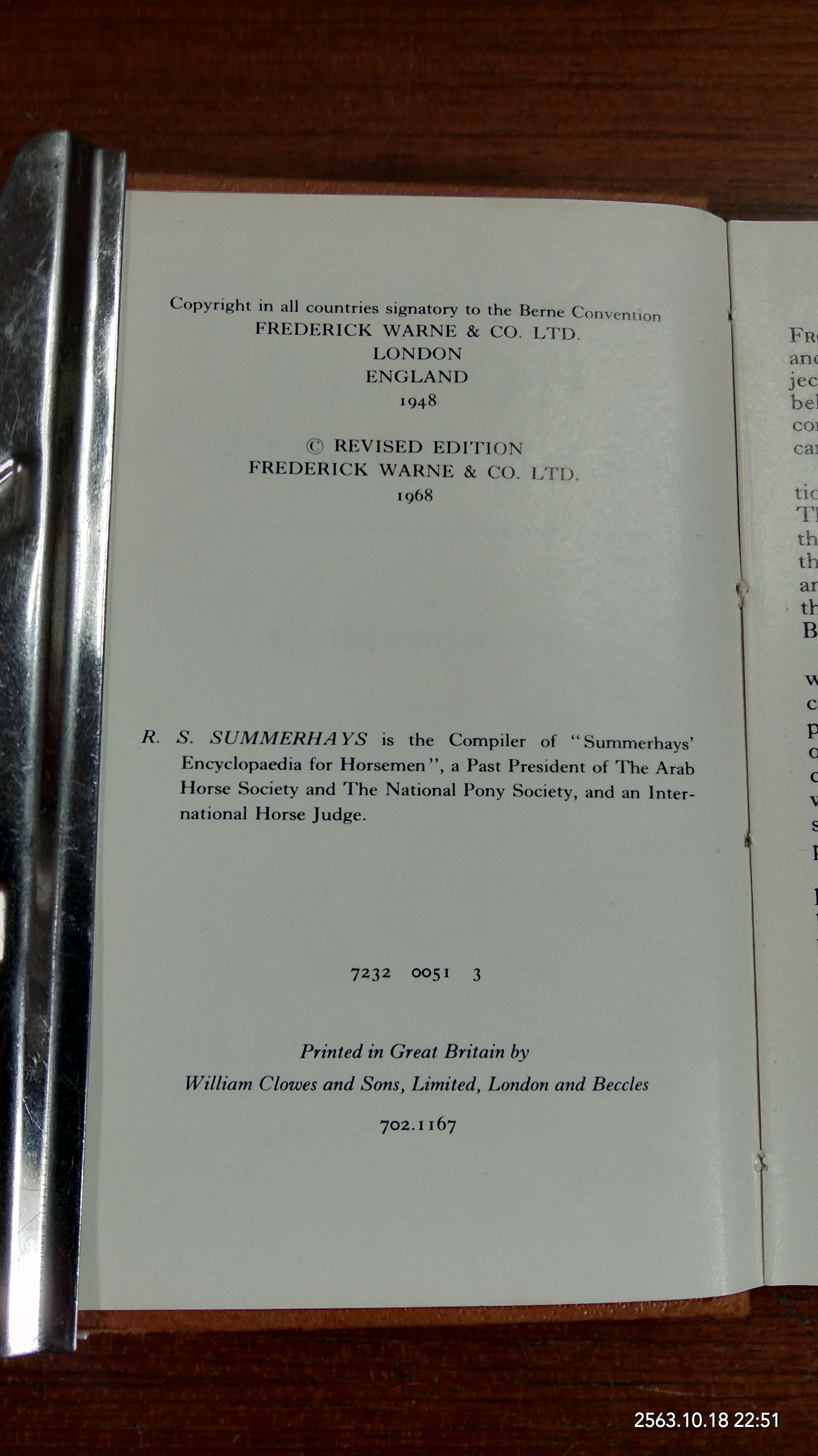 HORSES & PONIES / R.S. SUMMERHAYS