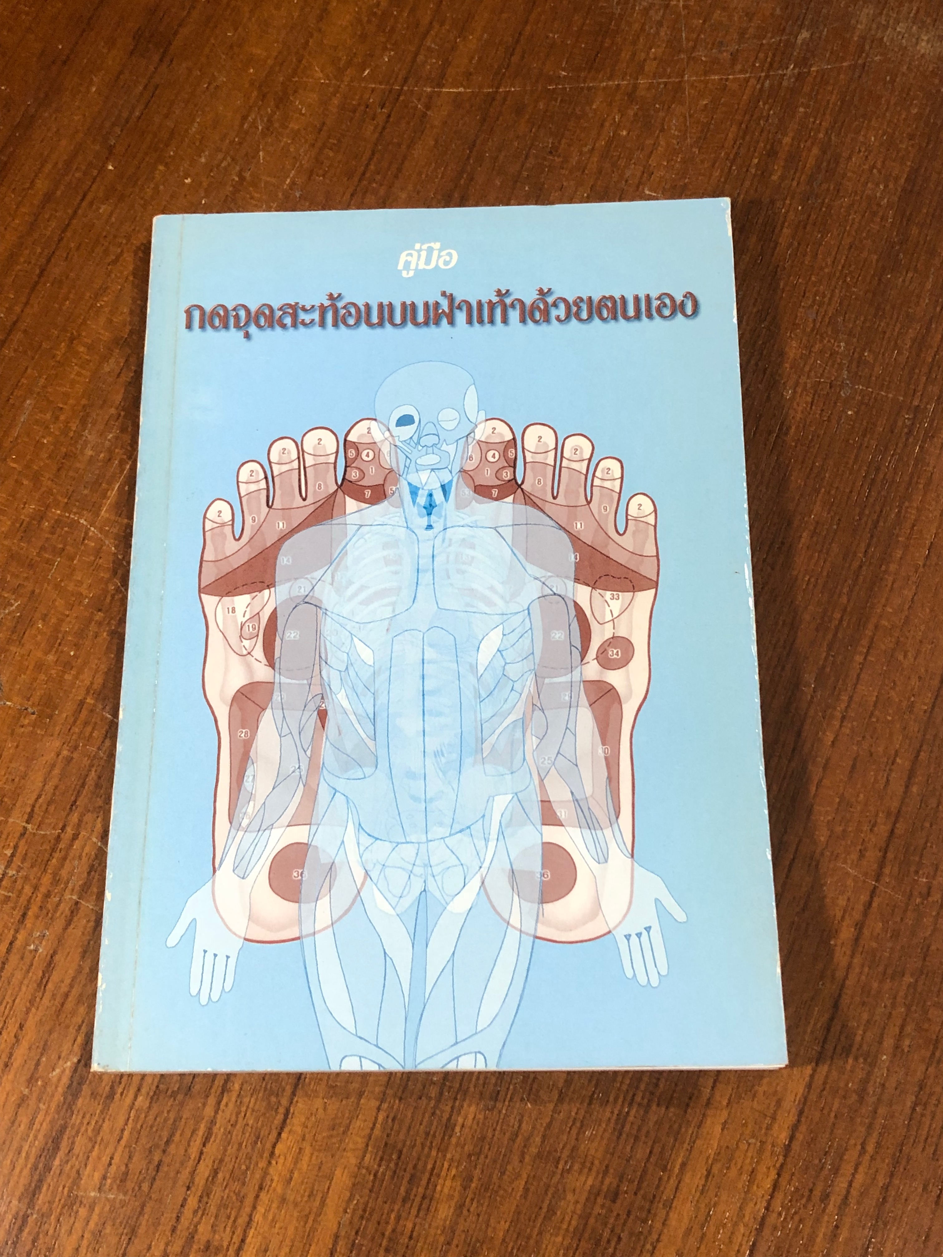 คู่มือกดจุดสะท้อนบนฝ่าเท้าด้วยตนเอง : อนุสรณ์ในงานพระราชทานเพลิงศพ นางละมัย ลือชัยสิทธิ์