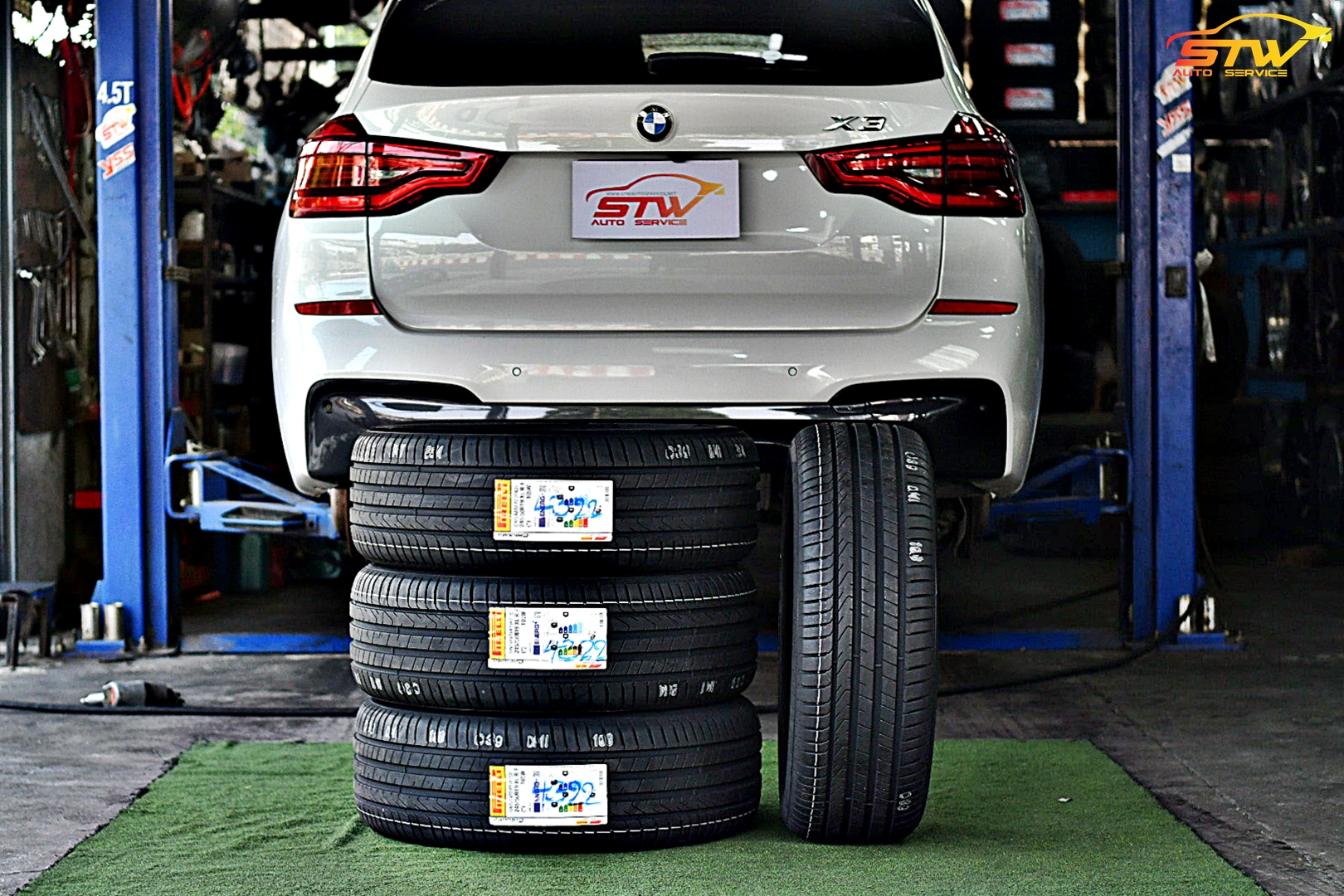 ยาง PIRELLI Cinturato P7 Runflat 245/50R19 105W ติดตั้งใส่ BMW X3