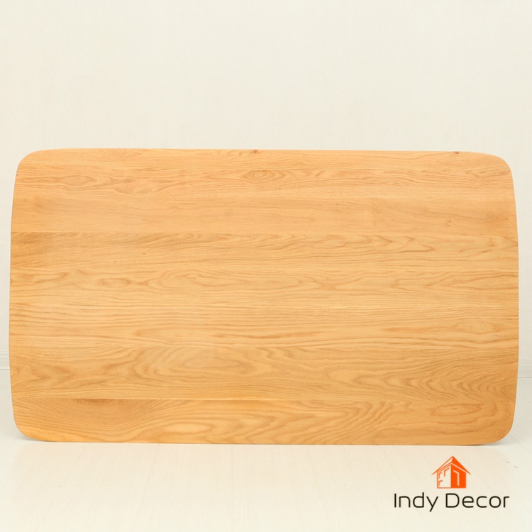 โต๊ะอาหารไม้โอ๊ค รุ่น King สีธรรมชาติ