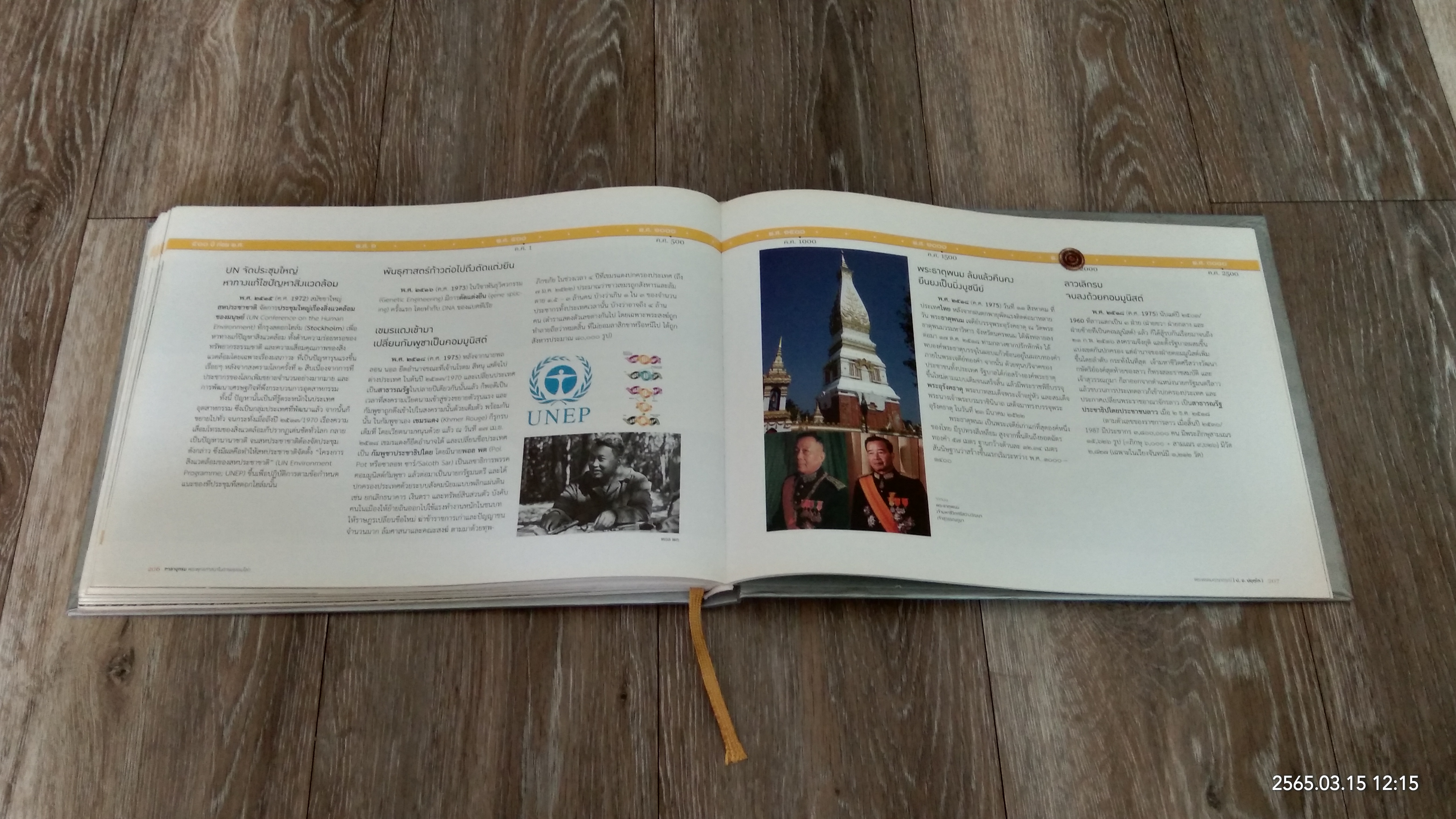 กาลานุกรม พระพุทธศาสนาในอารยธรรมโลก / พระพรหมคุณาภรณ์ (ป.อ.ปยุตฺโต)