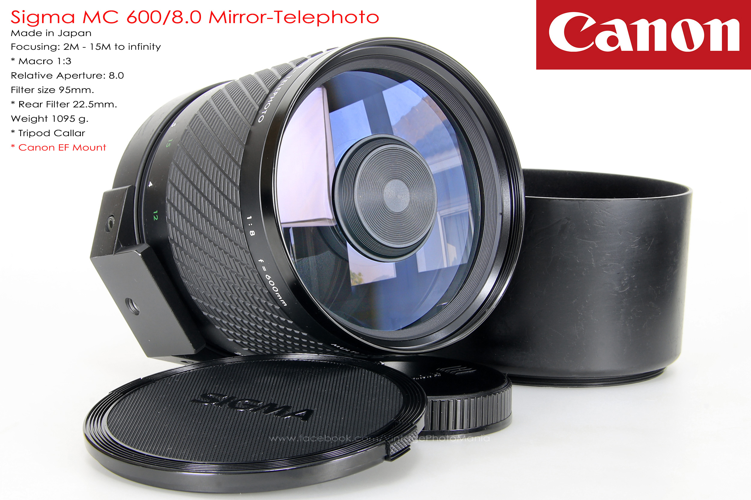 Sigma MC 600/8.0 Mirror Reflex *Canon EF Mount เลนส์ถ่ายไกลสุดๆโบเก้โดนัท