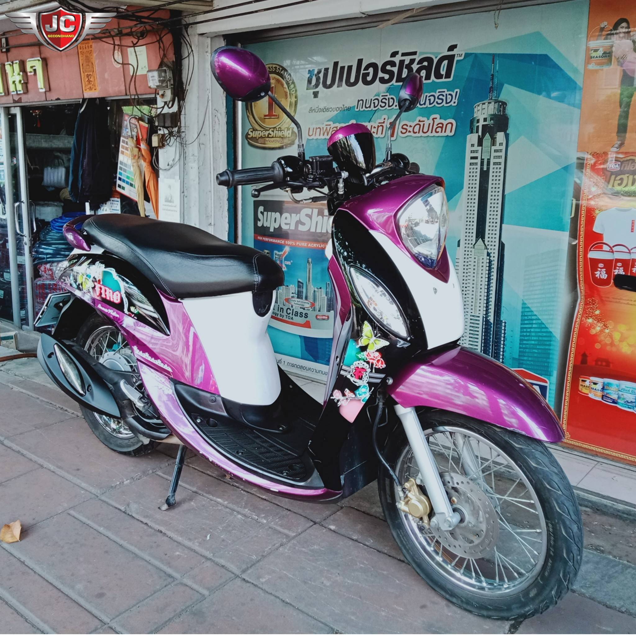 รถบ้านมีมาอีกแล้วจ้า Yamaha Fino FI ปี 57 รถสภาพเดิม เครื่องดีสตาร์ททีเดียวติด เบานิ่งบิดติดมือ