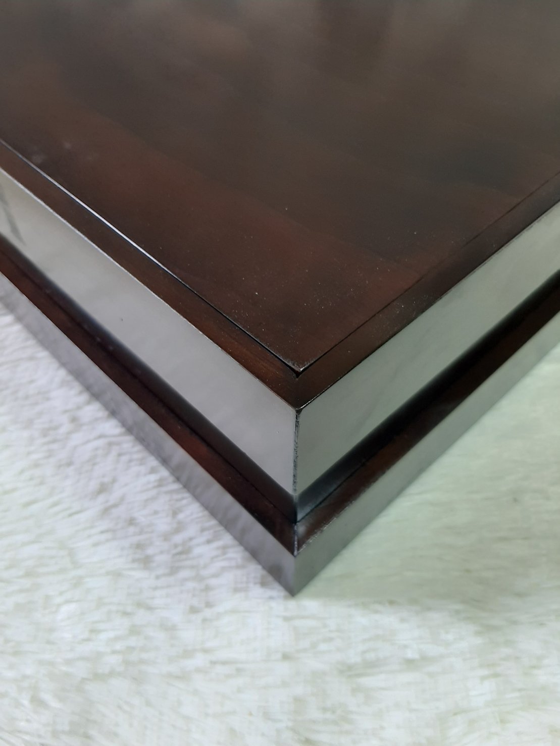 กล่องไม้แบบเข้ามุม 45 องศา