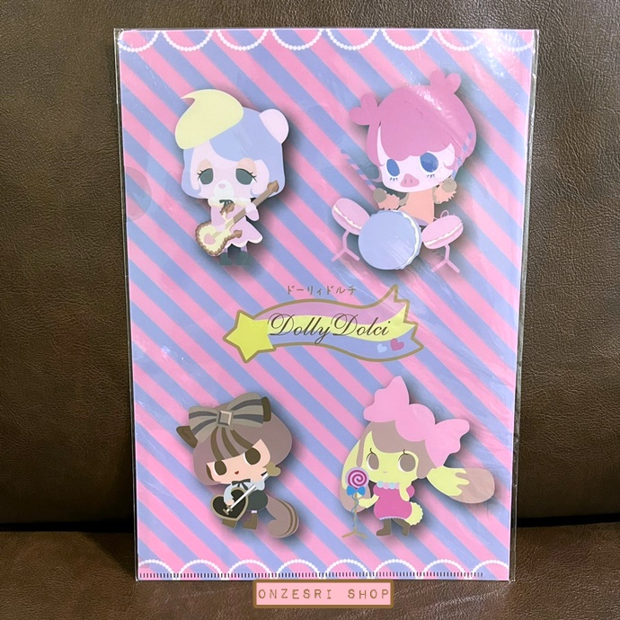 แฟ้มเอกสารขนาด A4 ลาย Show By Rock (Dolly Dolci) จาก Sanrio Japan