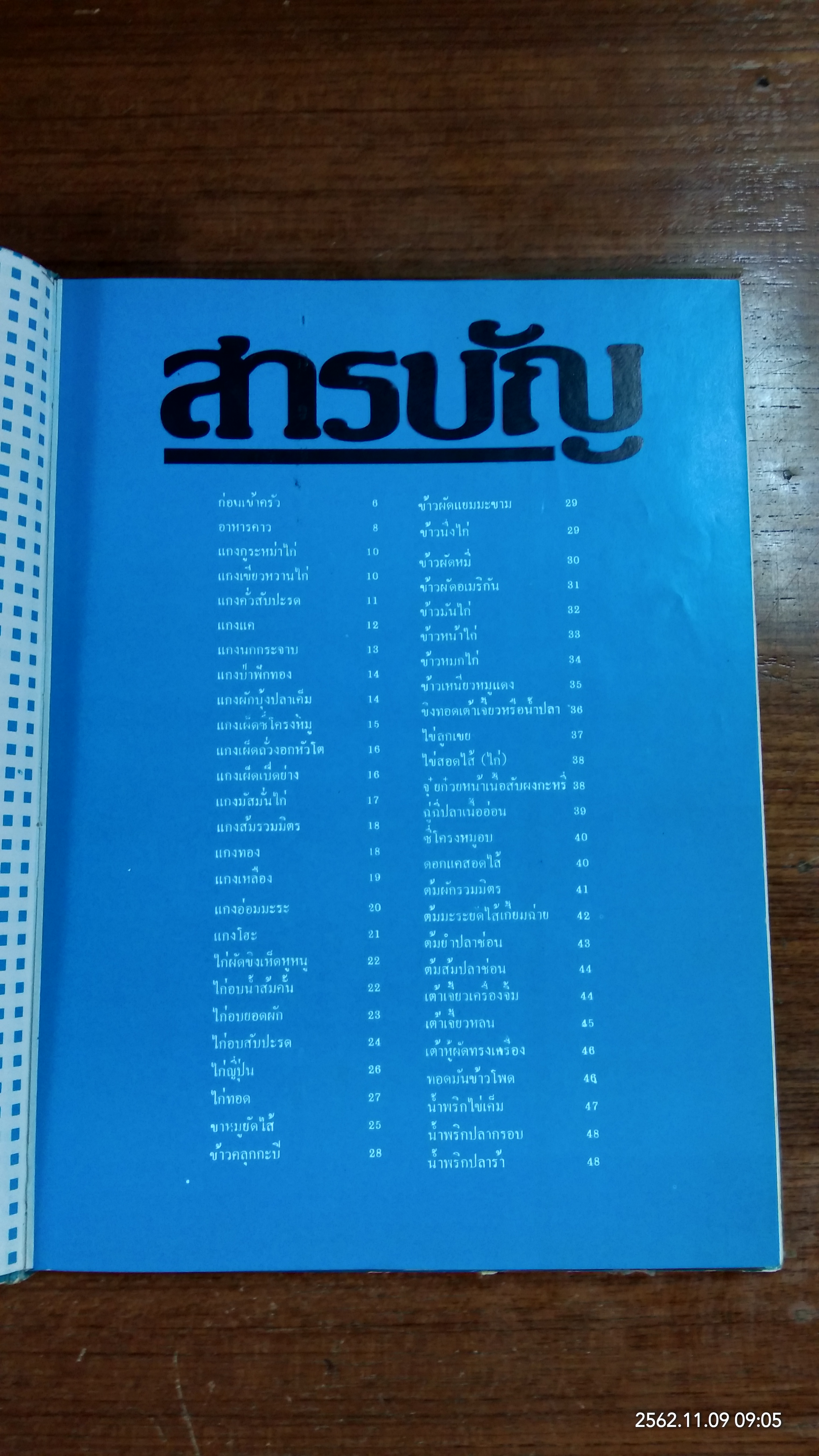 แม่บ้านรวมเล่มสารพัดอาหาร เล่ม 2 พร้อมทั้ง อาหารภาคต่างๆ ท้ายเล่ม