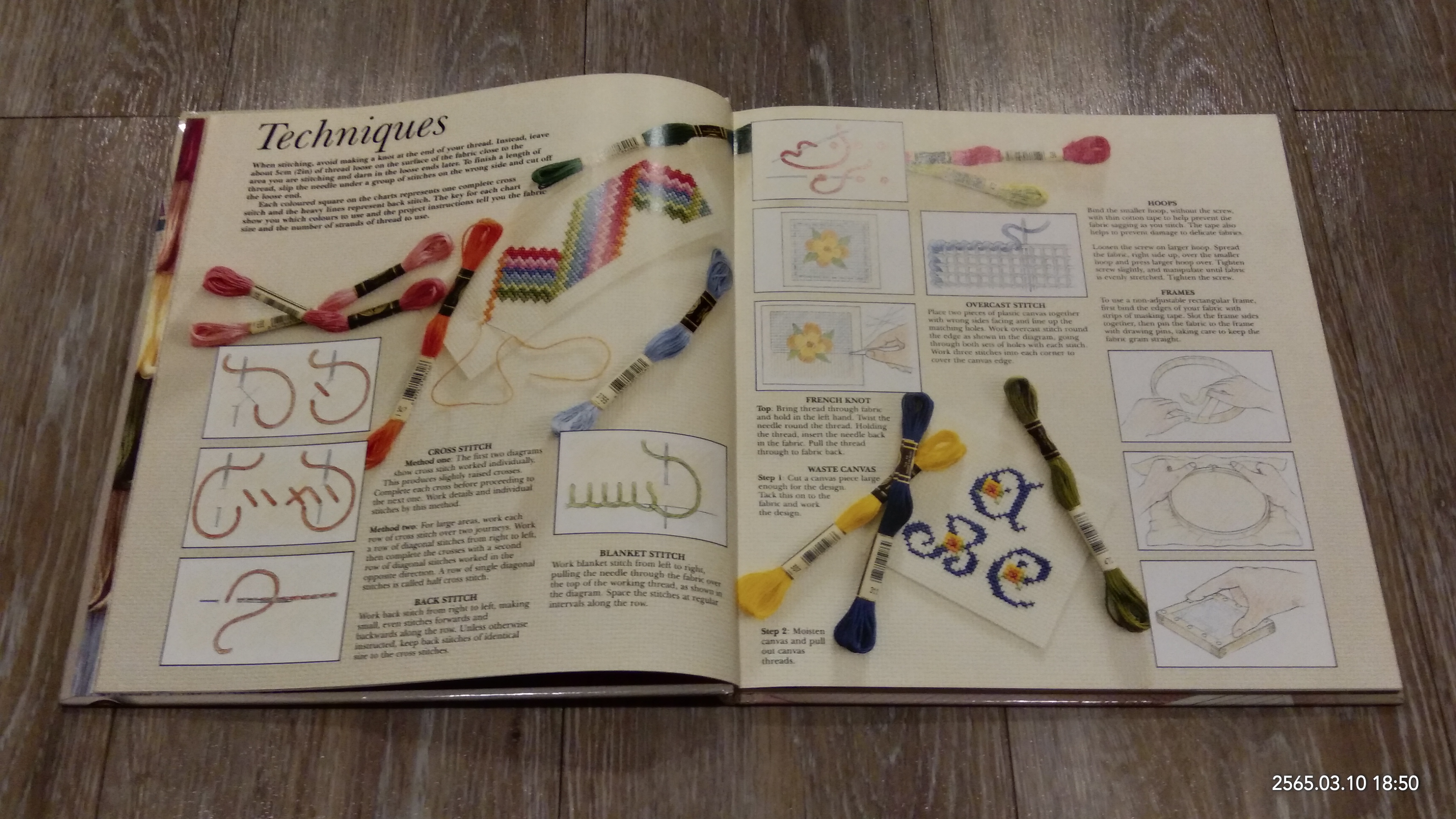 THE NEEDLEWORKER 'S COLLECTION : DESIGNS IN CROSS STITCH