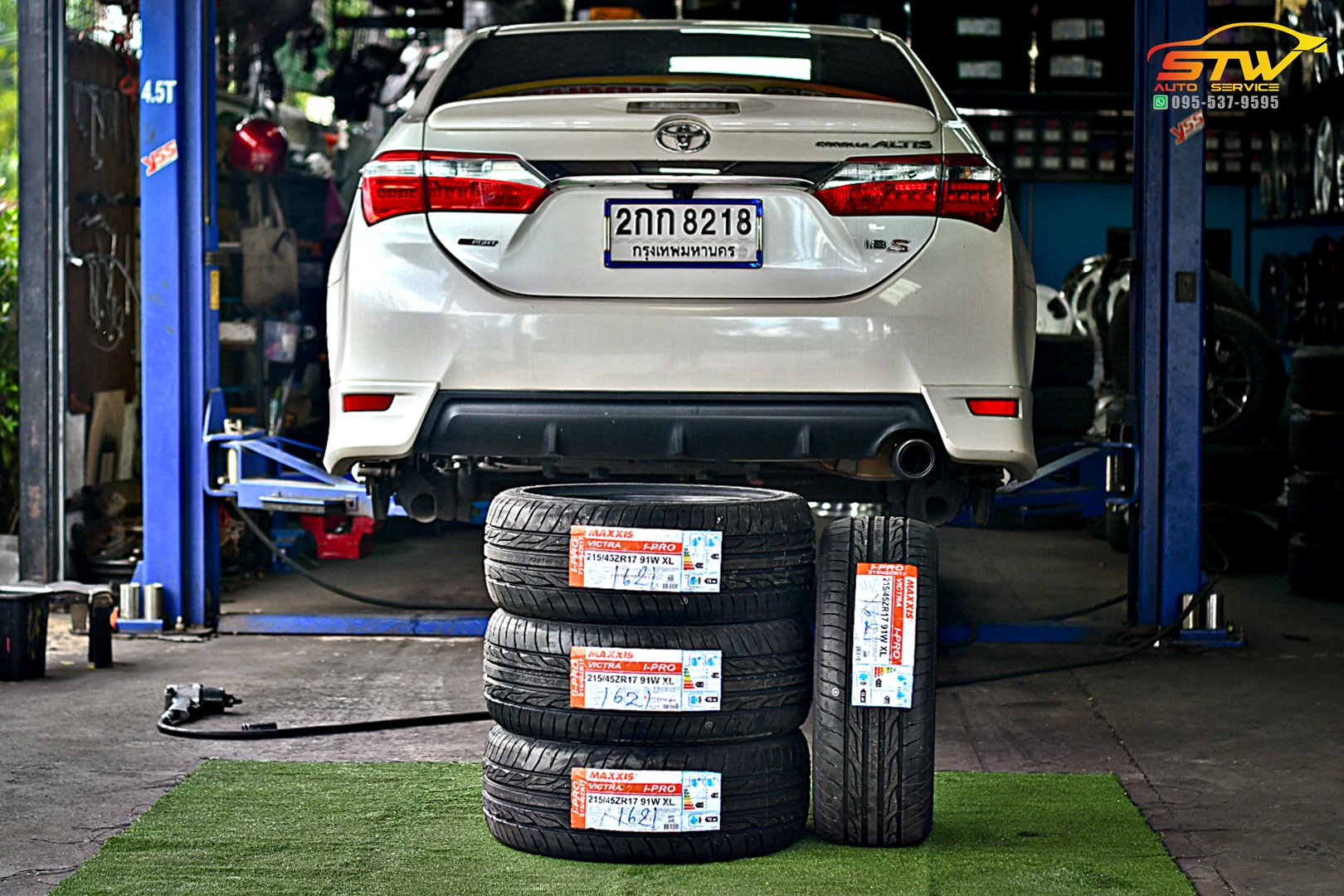 ยางใหม่ MAXXIS VICTRA I-PRO 215/45R17 91W